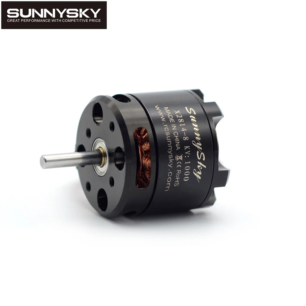 1 шт. SunnySky X2814 серии 900KV 1000KV 1100KV 1250KV 1450KV Outrunner безщеточный мотор для внешнего ротора