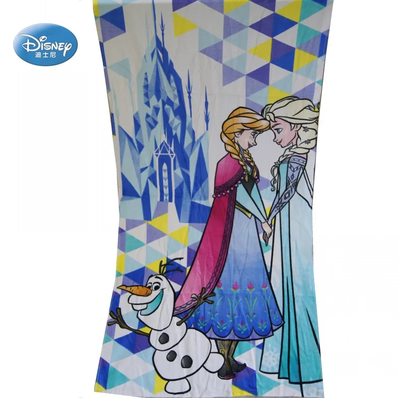 Disney мультфильм красный Минни Микки Маус замороженная ванна/бассейн/пляжное полотенце супермягкий впитыватель хлопок купальное полотенце 75x150 см