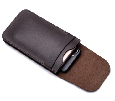 FSSOBOTLUN Universal 6.0 inch Double Pocket Waist Belt Microfiber Leather Case For Philips S626L/Ken Xin Da V/ Landvo MAX | Мобильные