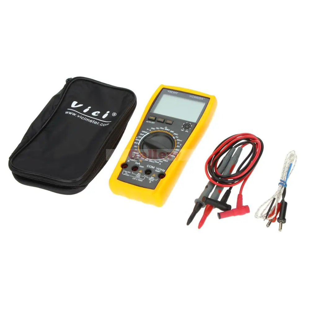 Vici VICHY VC9805A + цифровой мультиметр Измеритель LCR DMM температурная индуктивность