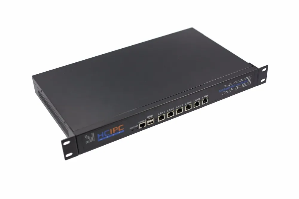 HCiPC B203-1 HCL-SD525-6LA система, ATOM D525, 6LAN 1U брандмауэр система/маршрутизатор, 6x82583 в LAN маршрутизатор, брандмауэр Материнская плата