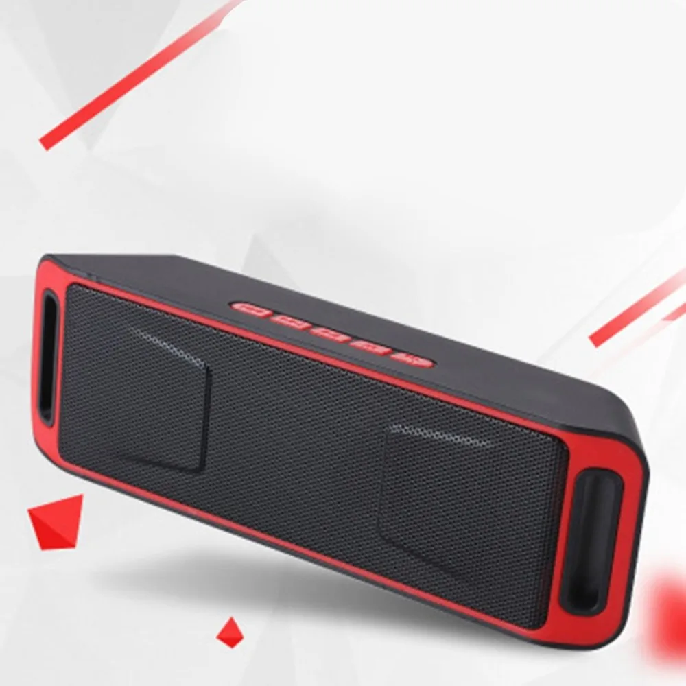 Портативная Bluetooth 5 1 Колонка стерео сабвуфер колонки s USB mp3 TF FM радио встроенный