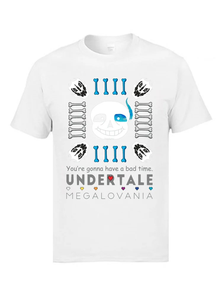 Футболка Papyrus Undertale Sans Megalomania с бесплатными купонами летняя крутая футболка