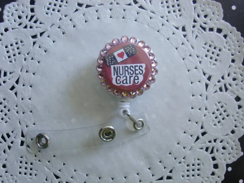 

Nurse Care Retractable Medical id badge reel 10pcs/lot