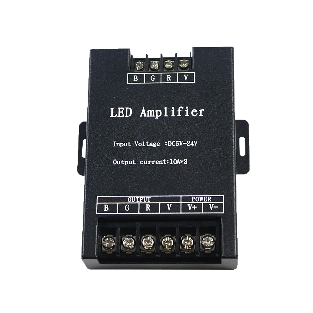 Светодиодная полоса освесветильник DC5V 12V 24V Железный корпус 360W RGB Led 30A контроллер