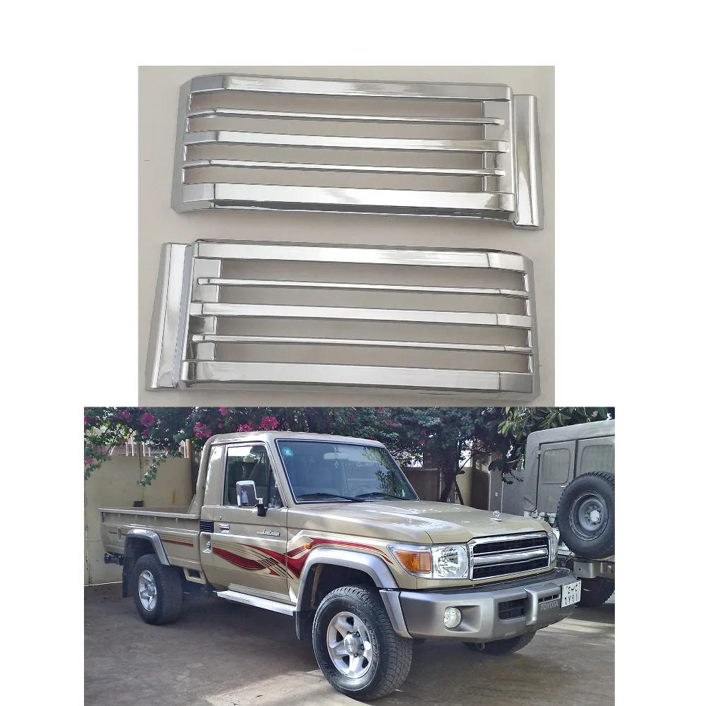 2 шт. Автомобильная Боковая Крышка вентиляционного отверстия для Toyota Land Cruiser FJ70 FJ76 FJ77 FJ78 FJ79 пикап