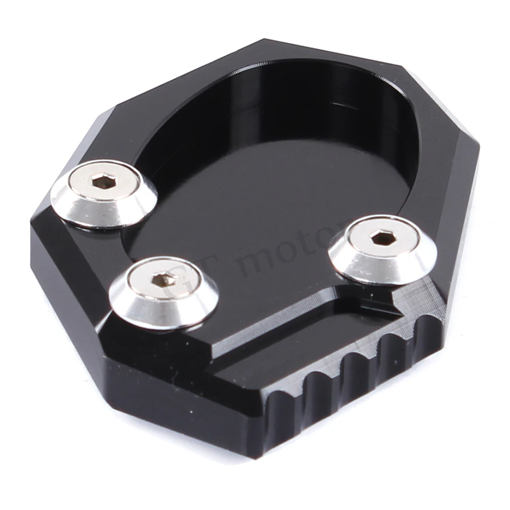Motorcycle Kickstand Side Stand Extension Plate Pad Enlarger Support for KAWASAKI VERSYS 650 2011 2012 2016 KLX 250 2009-2014 | Автомобили