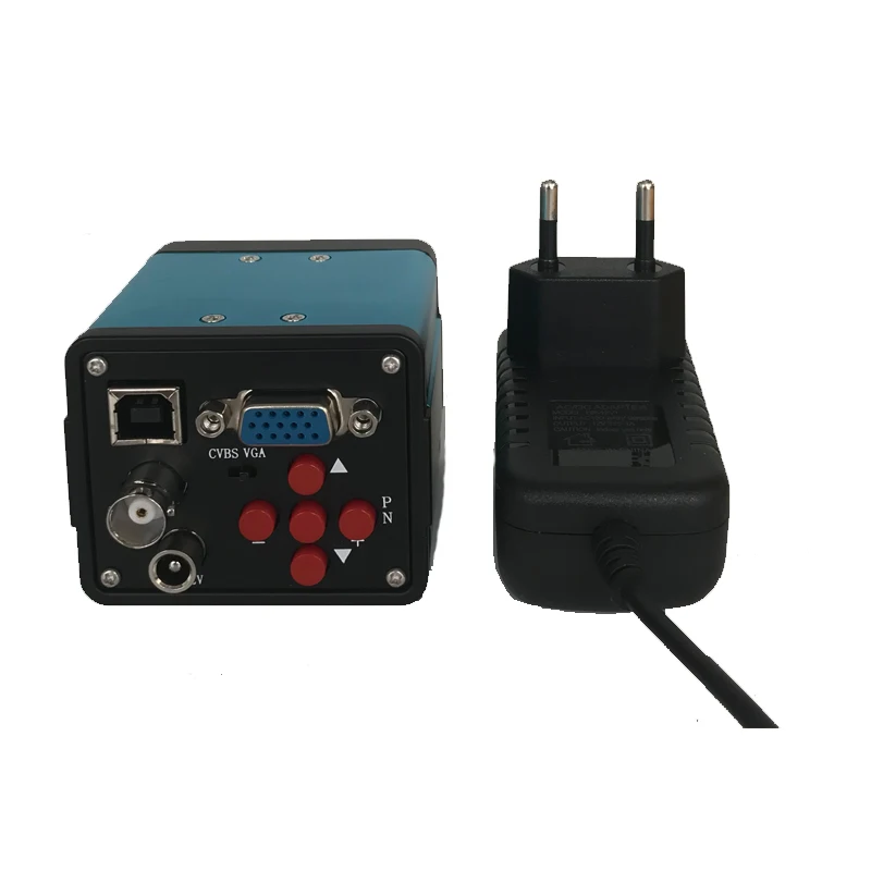 3 in 1 Digital Industrial Microscope Camera VGA USB AV TV Video Output PCB Lab Repair With Measuring Software