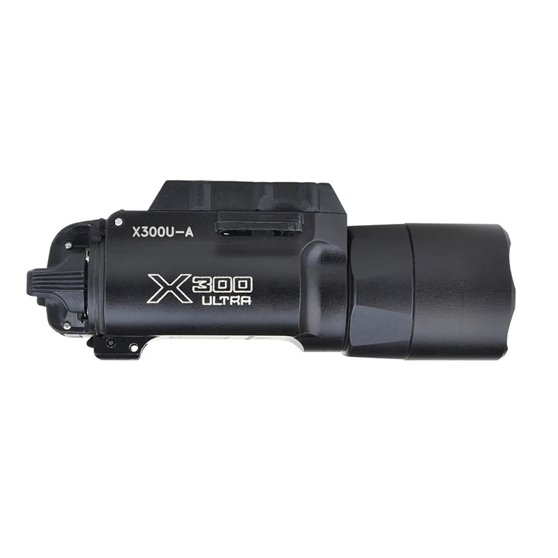 Тактический Airsoft Surefir X300 ультра светодиодный фонарик для оружия пистолет светодиодный налобный фонарь Softair X300U Fashlight 370 люмен с Пикатинни