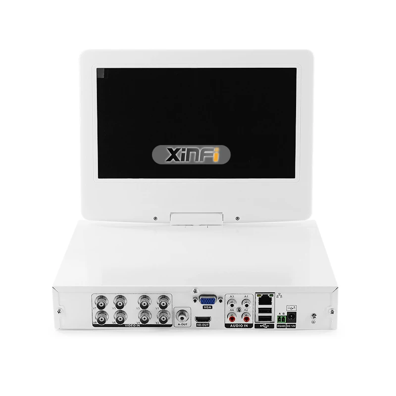 Видеорегистратор с ЖК-монитором 10 1 дюйма 8 каналов HDMI выход 16 AHD/CVI/TVI |