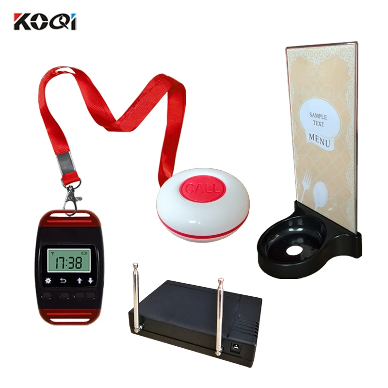 

Ycall 433MHz Wireless Calling Restaurant Rable Ruzzer Call System
