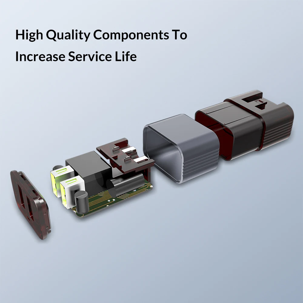 TOPK Auto ID Адаптер зарядного устройства с двойным USB Мобильный телефон EU/US/UK