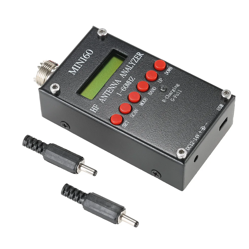 Анализатор антенны SARK100 1-60 МГц Mini60 AD9851 HF ANT SWR Meter для любительского радио + модуль