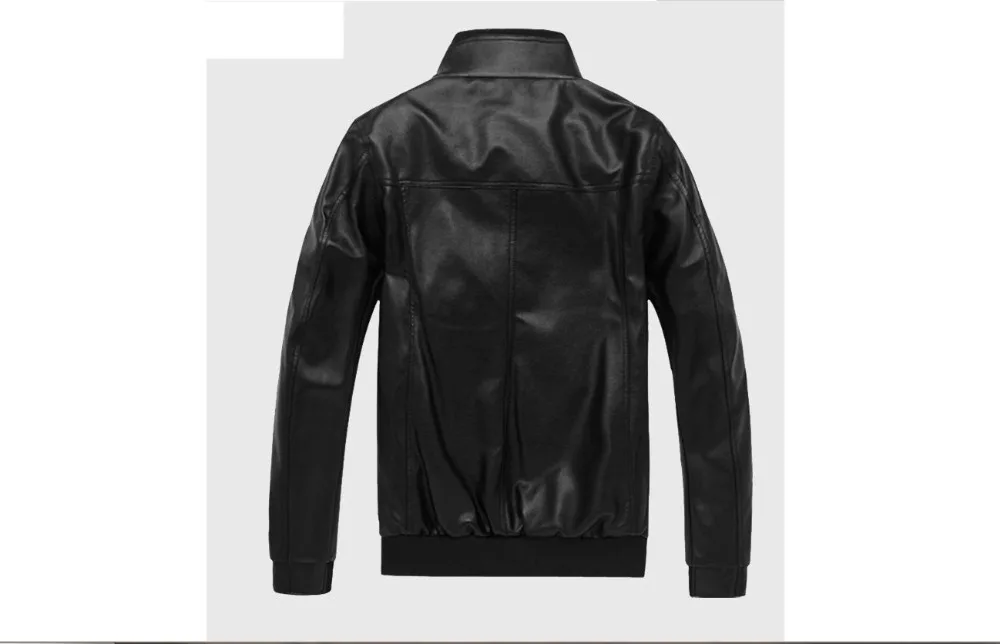 Мужские 3XL куртка из ПУ кожи пальто Сезон весна осень Одежда в стиле панк ветер