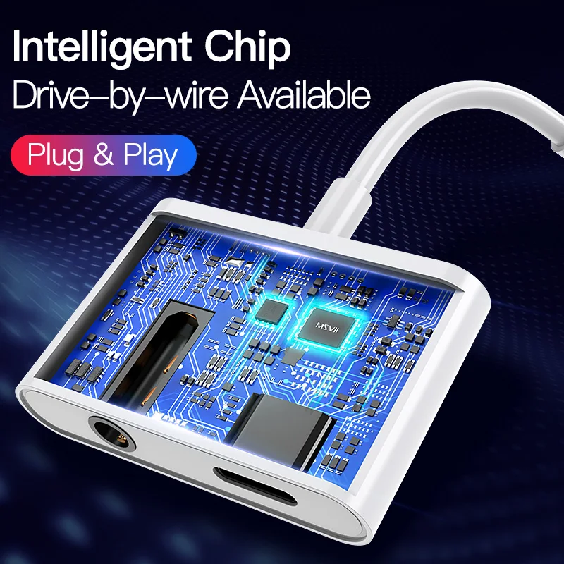 MSVII телефонный адаптер для адаптера type C 2 в 1 usb кабель Быстрая зарядка 3 5 мм аудио