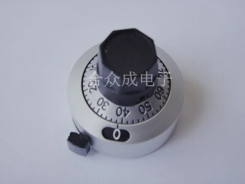 

[VK] 3590 Potentiometer Knob Scale Knob Digital Knob Shaft 6.35mm H22-6A H22 Knob switch