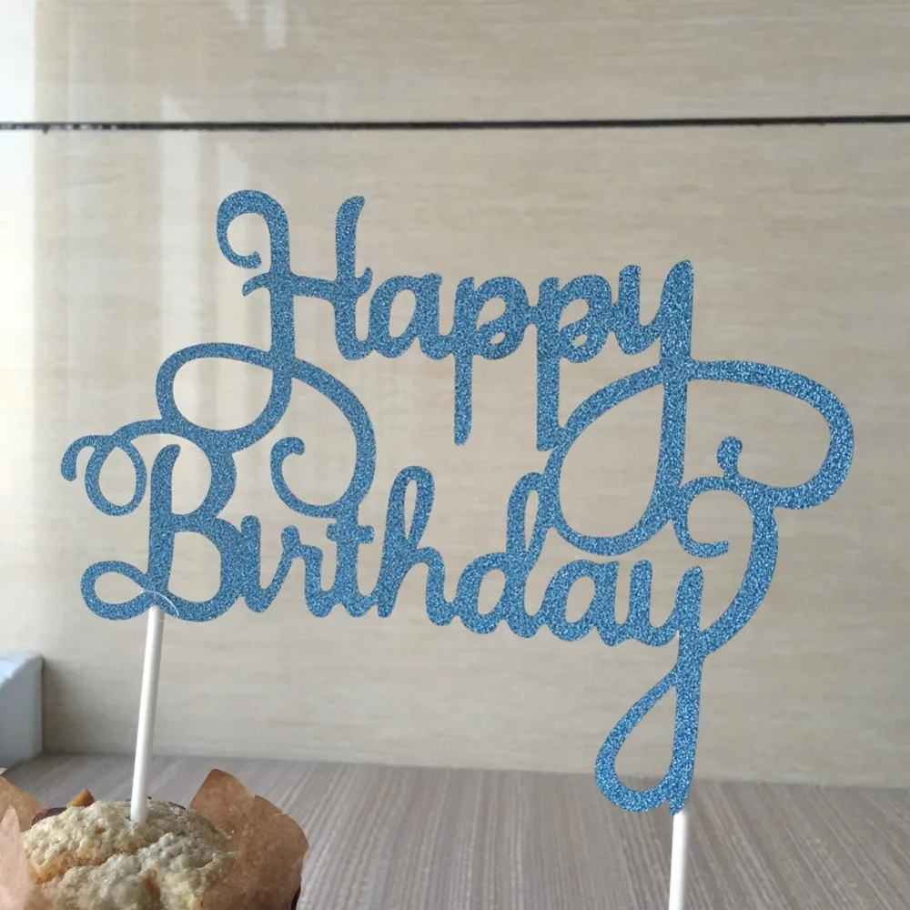 Набор блестящих топперов для кексов 12 шт./лот | Дом и сад