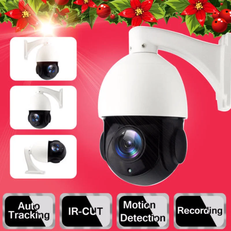 HD 4 5 &quot20X Zoom автоматическое отслеживание 1080P 2.0MP внешняя PTZ IP камера SONY CMOS