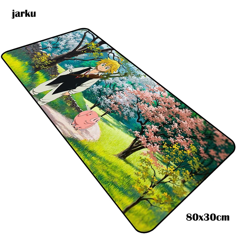 Nanatsu no taizai коврик для мыши геймер мальчик подарок 800x300x2 мм notbook коврик для мыши игровой коврик для мыши персональный Коврик для мыши PC padmouse коврики
