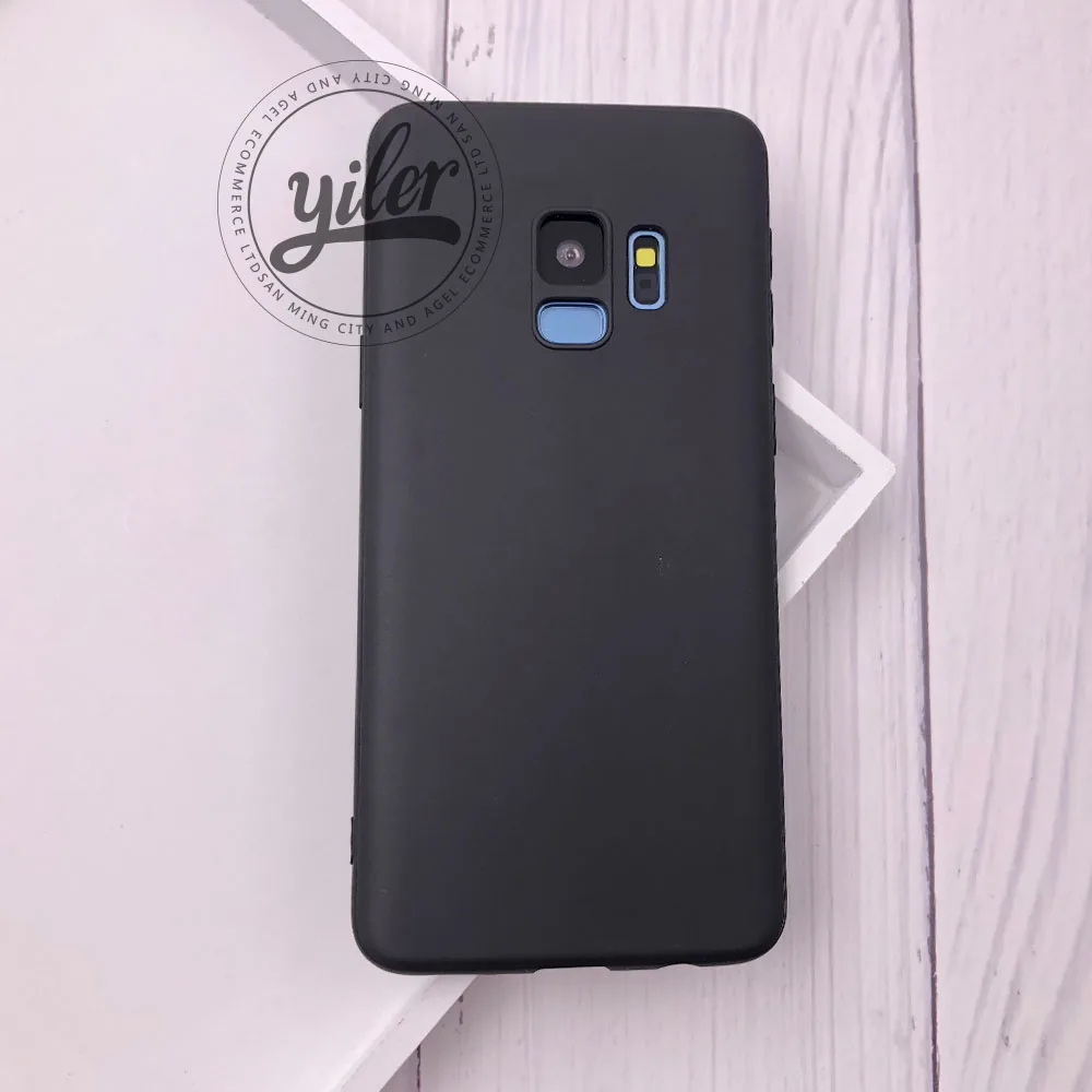 Black Soft TPU Case Coque mouse для Fundas samsung S9 чехол S8 S10 Plus чехол для телефона чехол для samsung Galaxy S7 edge S8 S9 S10 Plus S10e S10 e shell - Цвет: Black Soft TPU Case