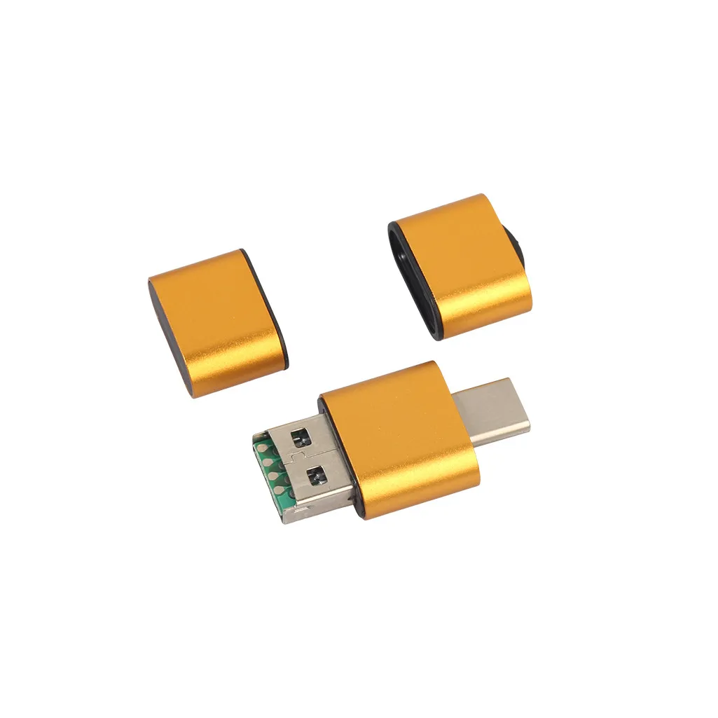 OTG type C к USB 2,0 Micro SD TF кард-ридер адаптер для Android телефона смарт-карта памяти адаптер для ноутбуков Аксессуары