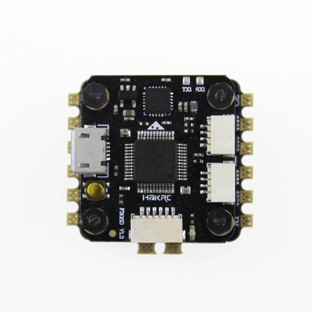 OMESHIN HAKRC F3 FlyTower мини-Контроллер полета OSD BEC 20A 2-4S бесщеточный Esc эффективное Преобразование энергии