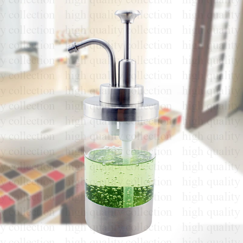 304 бутылка для мыла с атласной отделкой из нержавеющей стали Регулируемый
