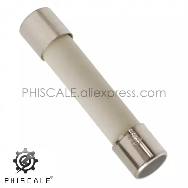 PHISCALE 100 шт. 6*30 мм 6 35*30 картридж стекло/керамический предохранитель