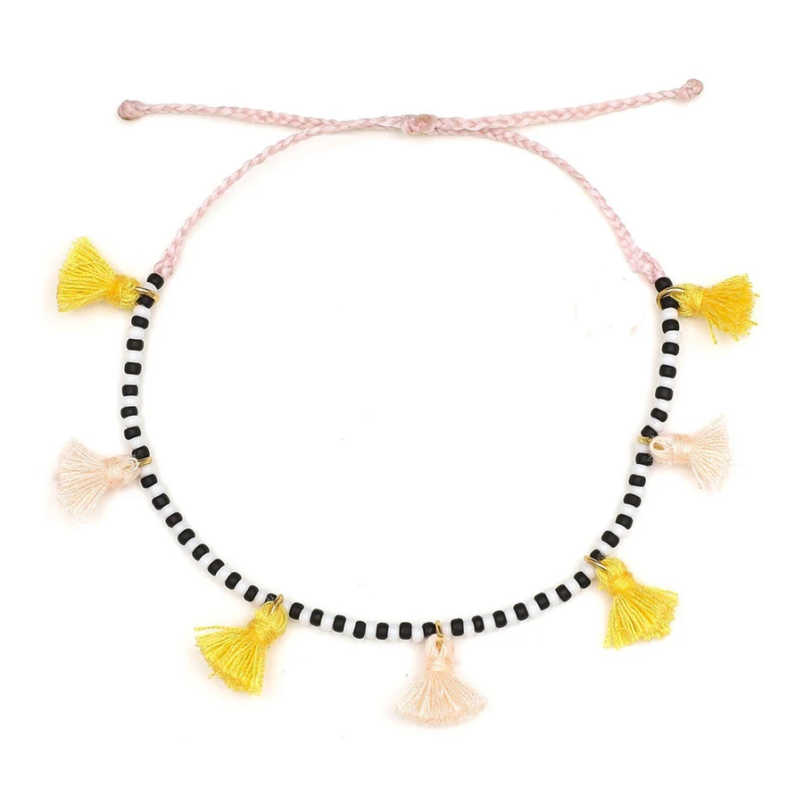 Simples браслет дружбы для женщин Бразилия красивый Копакабана пляж Copacabana мини