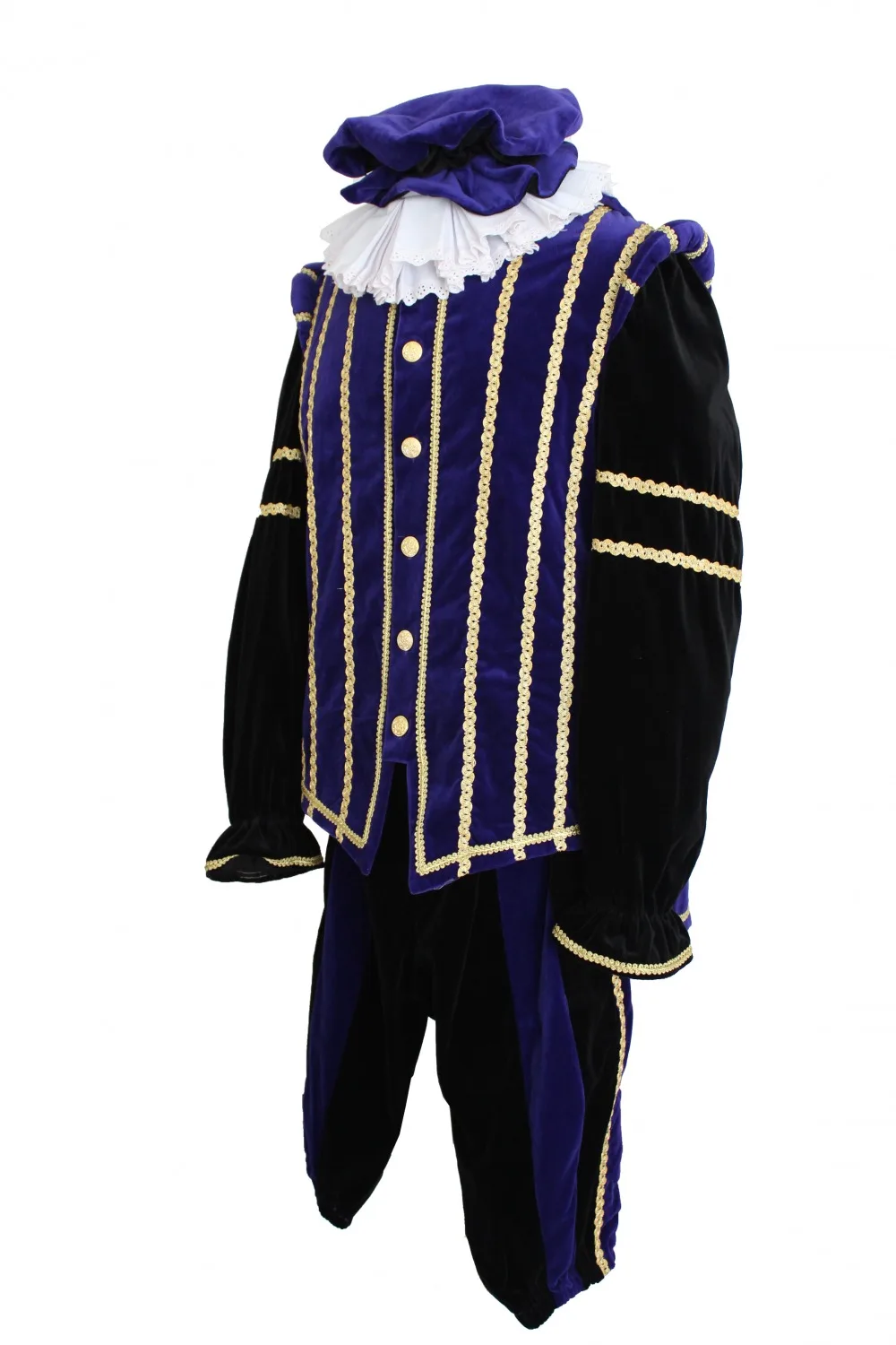 Мужской костюм для костюмированной вечеринки в средневековом стиле королевы
