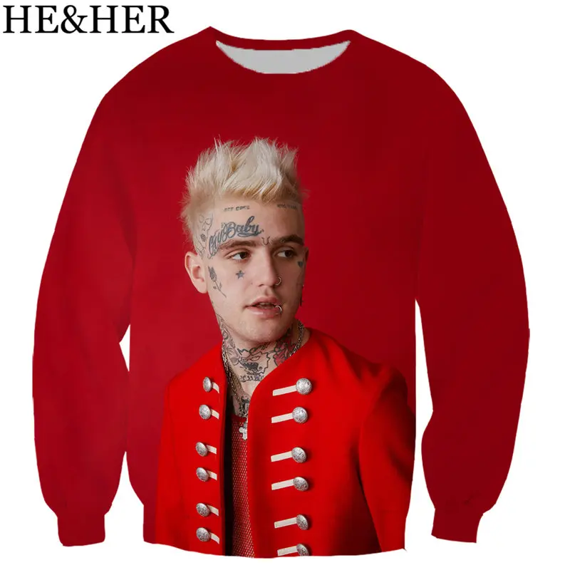 

New fashion Singer lil peep 3d sweatshirts Men Women Sweats Jumper Hoodies unisex pullovers casual Outerwear Tops