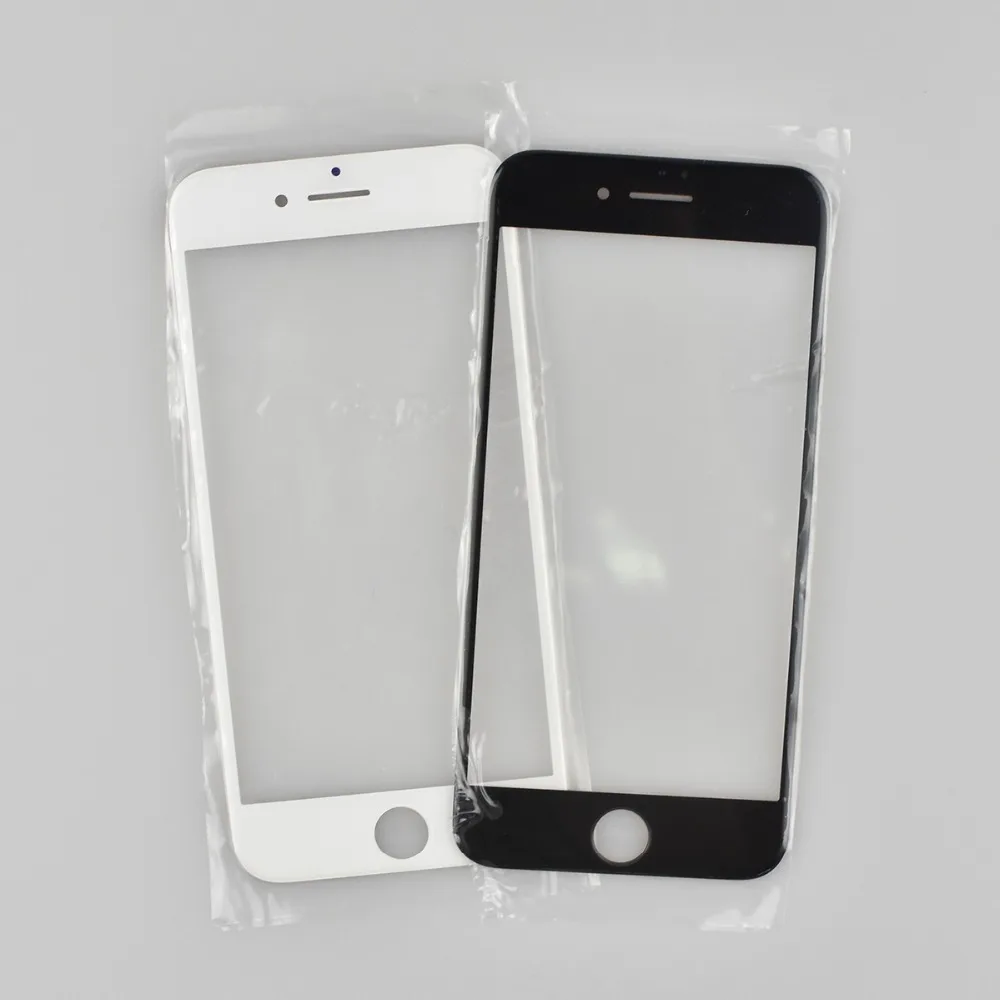 

100pcs/lot DHL Front Outer Touch Screen Glass Lens for iPhone 7 7 Plus Replacement Repair Part