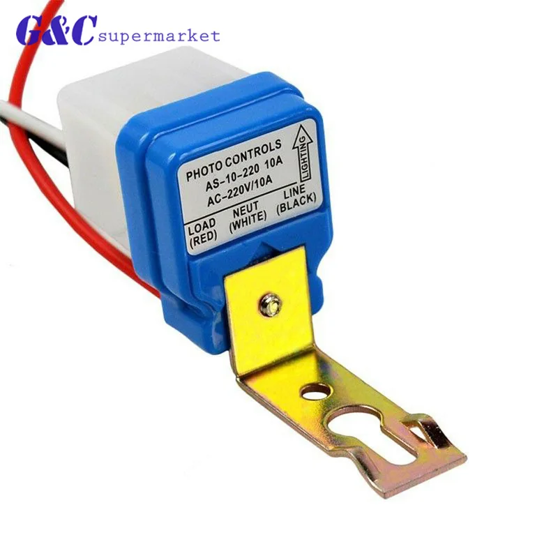 

Automatic Auto On Off Street Light Switch Photo Control Sensor Switches AC 220V 10A