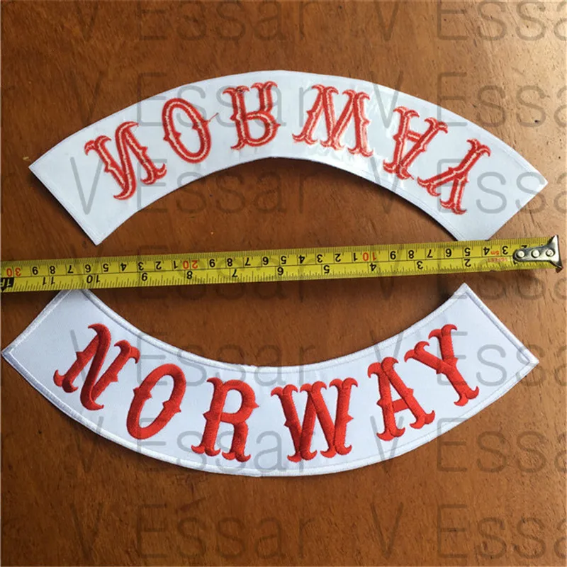 Тканевые нашивки для куртки 30x7 см|embroidery patch|cloth patchpatch norway |