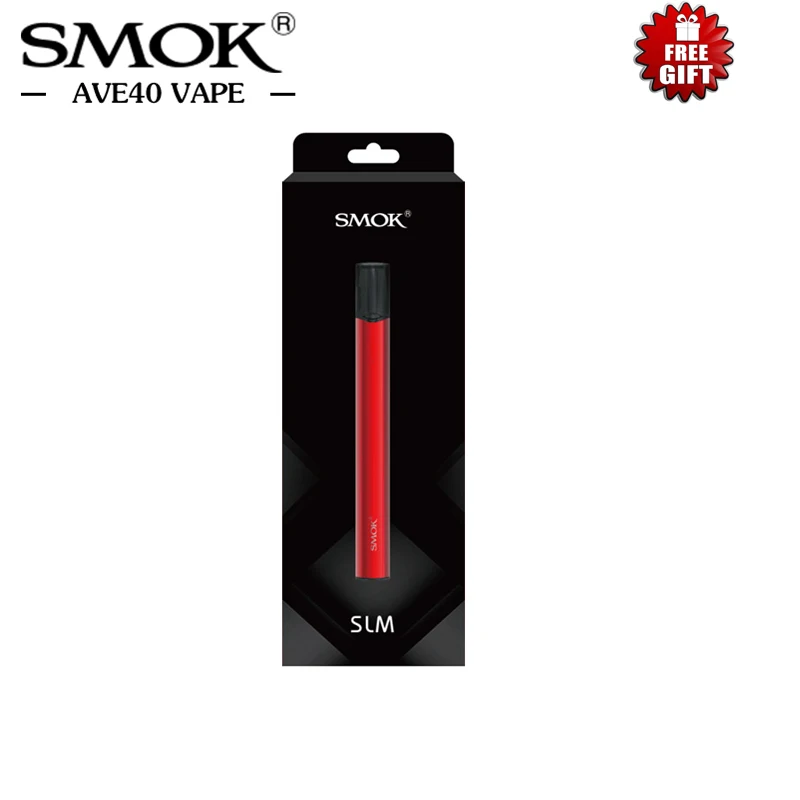 Smok ручка Vape SMOK SLM Pod Kit 250 мАч батарея с 0 8 мл заправка Форсунка картриджа Vs Nord