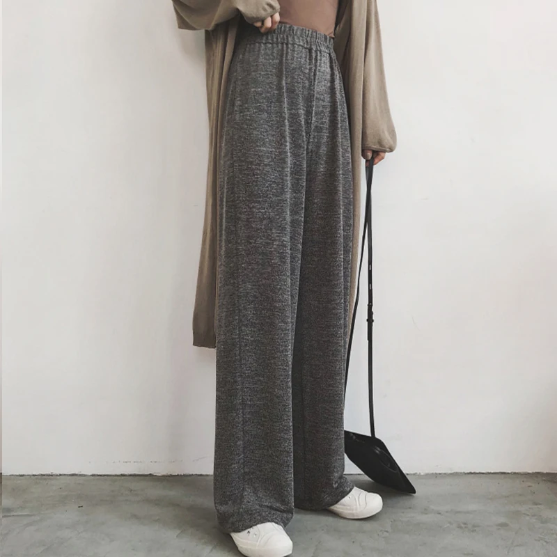 Широкие брюки свободные тонкие штаны для беременных модная одежда на весну и