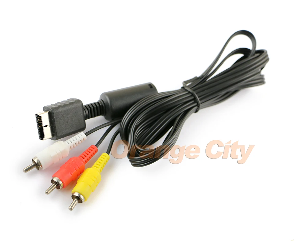 ChengChengDianWan 2 шт./лот Новый 1 8 м RCA AV аудио-видео кабель шнур USB-кабель для передачи