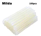 Прозрачные Клеевые стержни Milda для автомобильного клеевого пистолета, 100 шт., 7 мм * 100 мм
