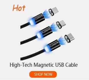 Магнитный usb-кабель FLOVEME для iPhone 6, Xiaomi Redmi 4X, Micro USB type C, usb кабель 3A, 1 м, магнитное зарядное устройство
