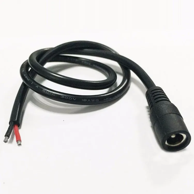 Заводская Продажа! 10A/2464/18AWG медный шнур dc5.5x2.1мм разъем &quotсделай сам&quot для