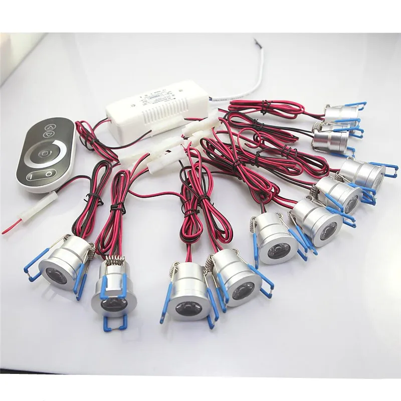 Мини светодиодные светильники AC85 265V 3 Вт лампы направленного света + светодиодный