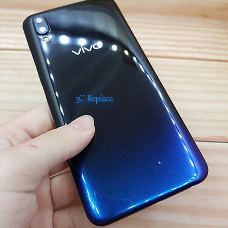 Для BBK Vivo Y91 Y91i Y91c Y93 Y93s Y93st Y93 Lite Y95 U1 задняя крышка батарейного отсека Крышка корпуса чехол Задняя стеклянная линза запчасти для замены