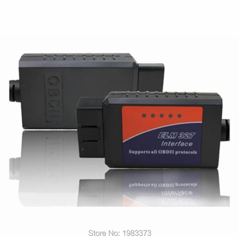 10 шт./лот OBDII ELM327 USB OBD2 ELM 327 V1.5 с чипом 25K80 диагностический интерфейс считыватель