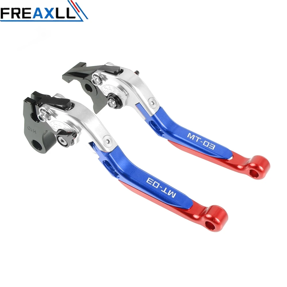 Motorcycle Accessories For YAMAHA MT-03 MT 03 2005-2006 2015 2016 2017 CNC Handlebar Folding Extendable Brake Clutch Levers | Автомобили и