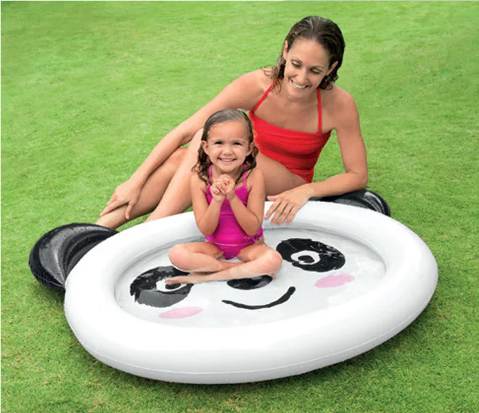 Panda Pool Детский надувной бассейн Piscina, детский плавательный бассейн, детский поплавок, надувной Piscina, детский Piscine Gonflable Piscine - Цвет: Panda Pool