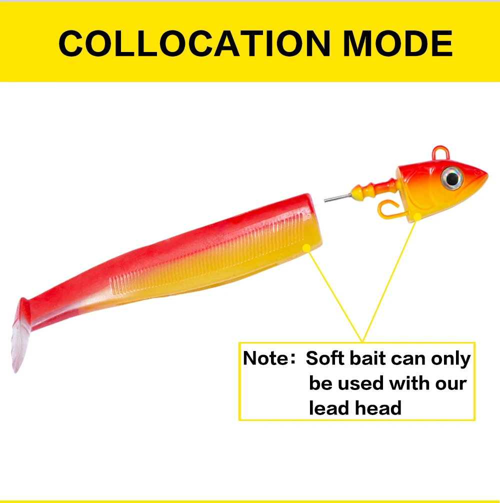 Hunthouse черный minnow jig head Рыбалка Мягкая приманка, червь крючок 100 мм 25 г, новые рыболовные приманки мягкая Щука плавающая приманка muskies