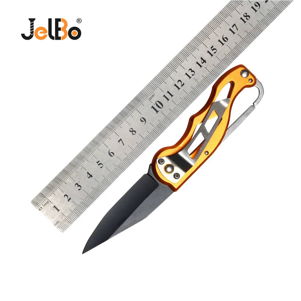 JelBo складной нож для выживания на открытом воздухе охотничьи походные инструменты с ножной карманный нож Ручные инструменты портативный складной нож