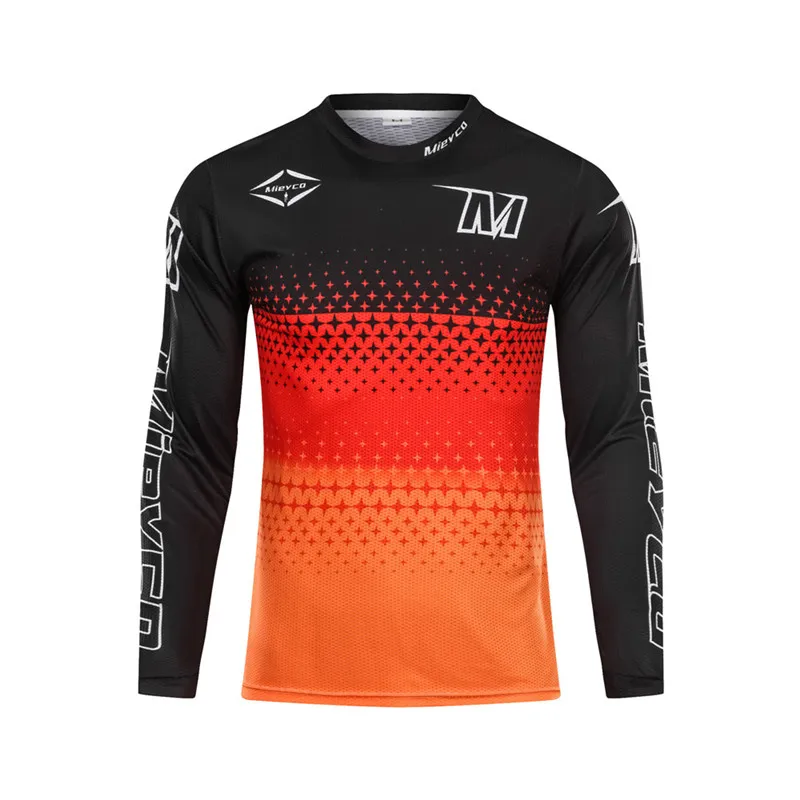 1 Mieyco Велоспорт Джерси внедорожный Мотокросс Джерси Ropa Ciclismo MTB Джерси Горный велосипед футболка спуск Велоспорт рубашка - Цвет: 1