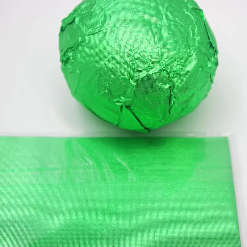 green 200 шт./лот) шоколадная посылка, жестяная фольга, бумага, утолщение, 8 цветов, конфета, сахарный чай, обертки, квадратное украшение, бумага для выпечки 16*16 см - Цвет: green