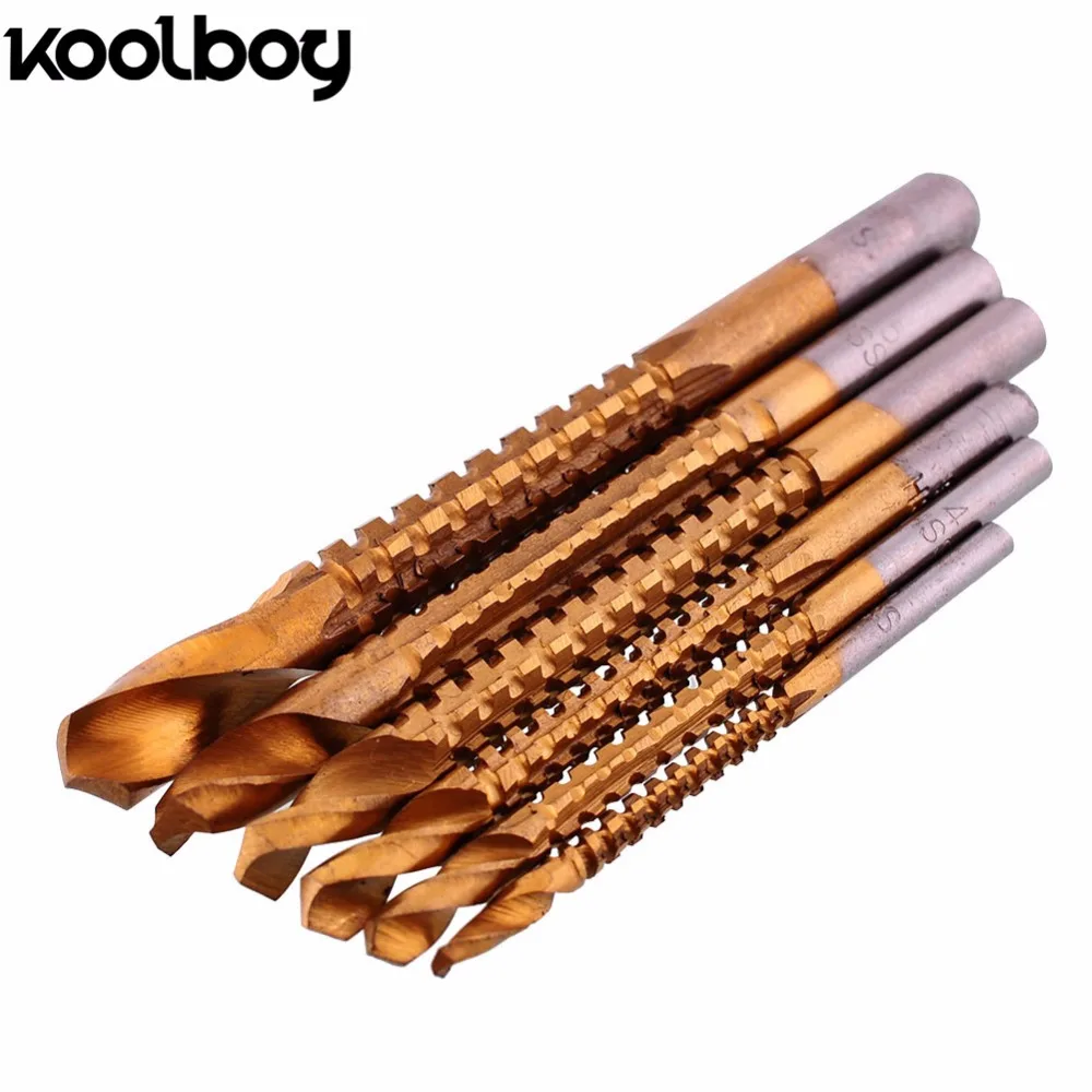 Koolboy HSS 4241 6 шт./компл. твист сверло для столярных работ деревообрабатывающие